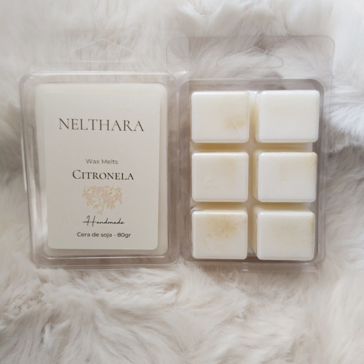 Wax Melts Citronela cera de soja artesanal Nelthara