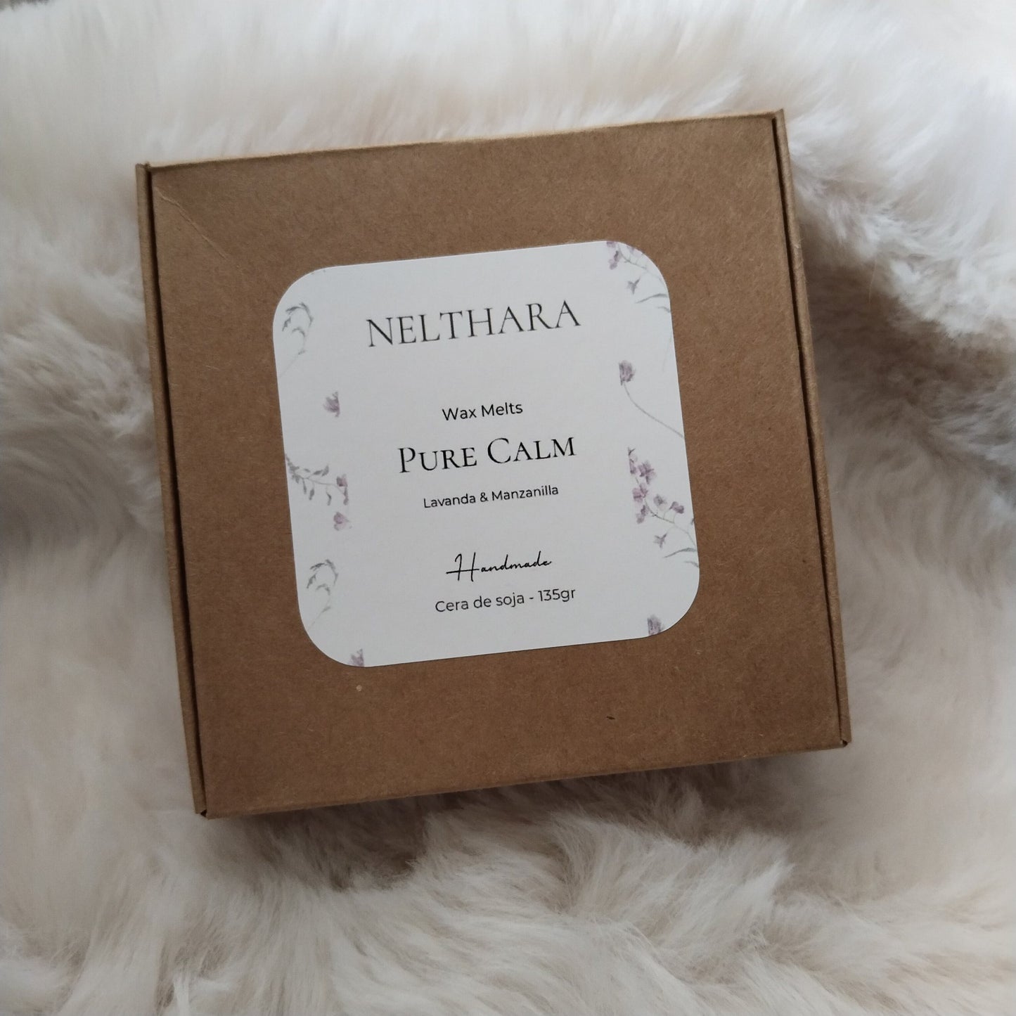 Clamshells Pure Calm cera soja natural Nelthara